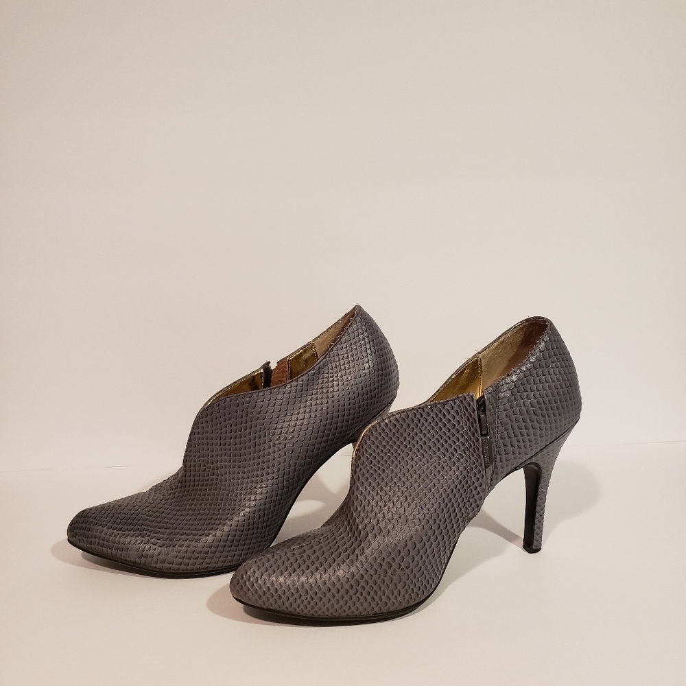 Leather Colin Stuart high heel shoe booties